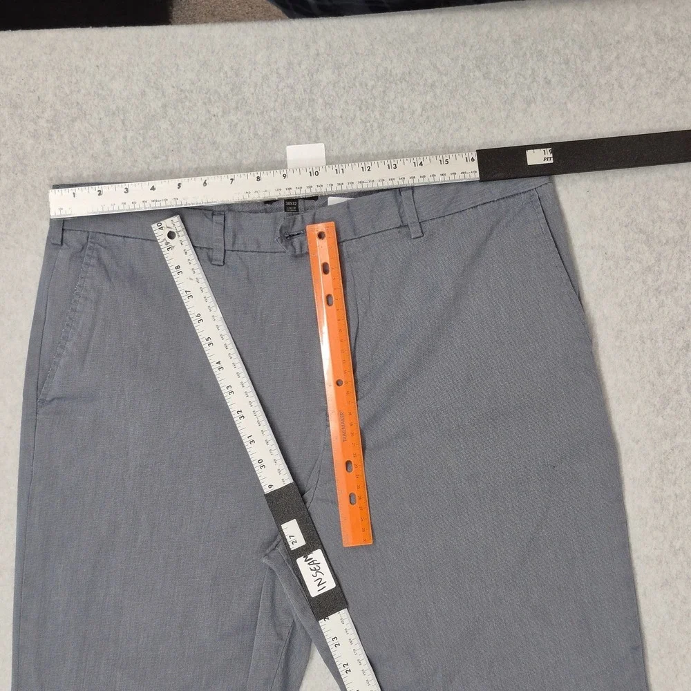 Banana Republic Men‎ Pants 38X32 Gray Chino Slim-Tapered Fit Slim